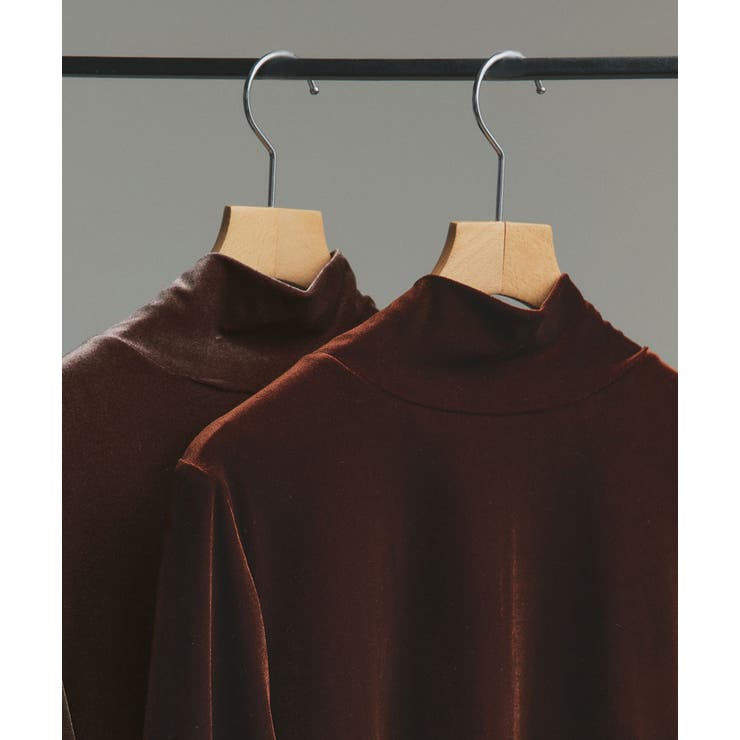 ベロアハイネックトップス | ad thie | 詳細画像45 