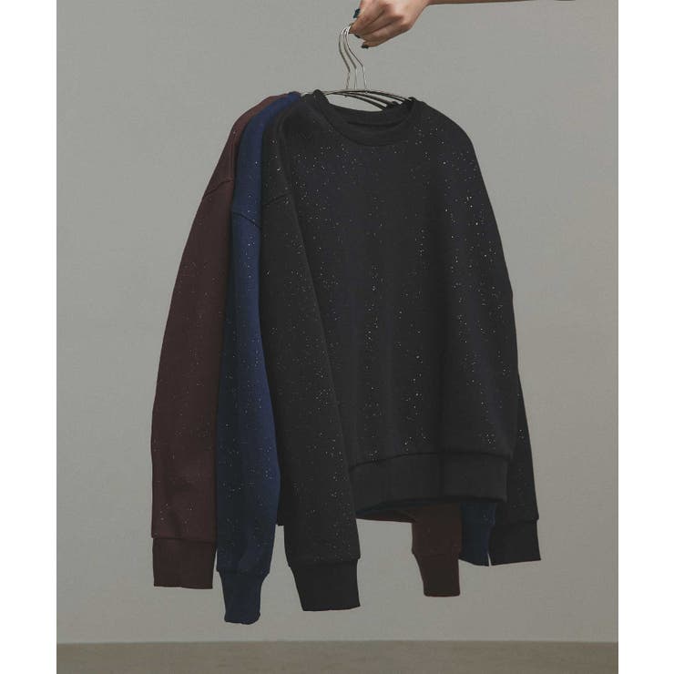 【2025AW新作】裏起毛ラメプルオーバー | ad thie | 詳細画像38 