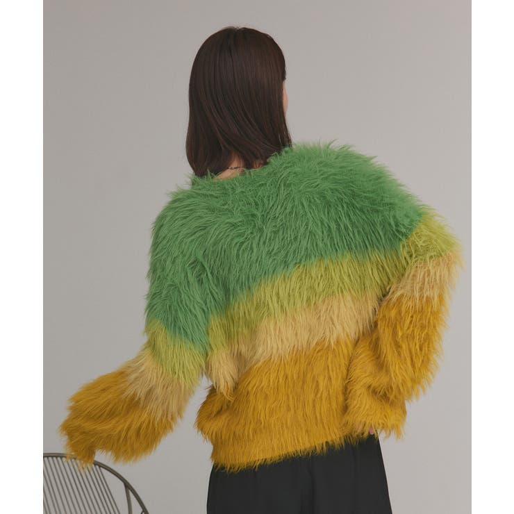 グラデーションシャギーニット | ad thie | 詳細画像13 