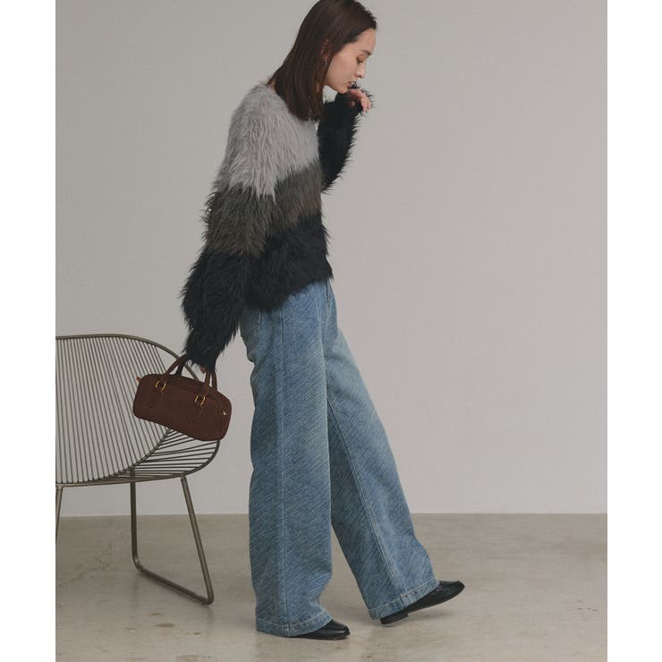 グラデーションシャギーニット | ad thie | 詳細画像37 