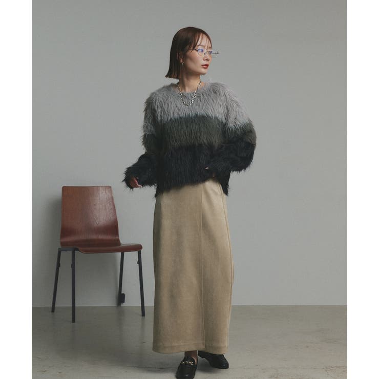 グラデーションシャギーニット | ad thie | 詳細画像40 