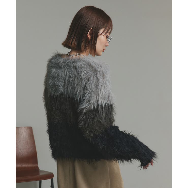 グラデーションシャギーニット | ad thie | 詳細画像44 