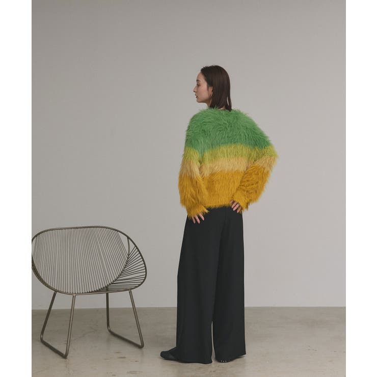 グラデーションシャギーニット | ad thie | 詳細画像9 