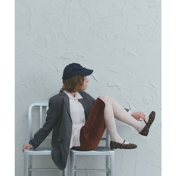 シャギーニットポロカーディガン | ad thie | 詳細画像4 