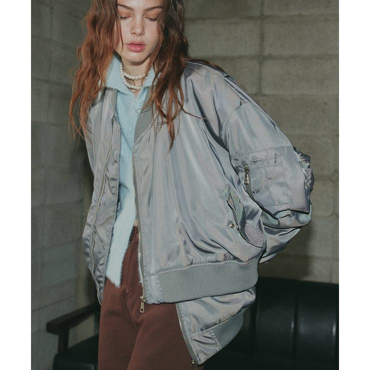 シャギーニットポロカーディガン | ad thie | 詳細画像41 