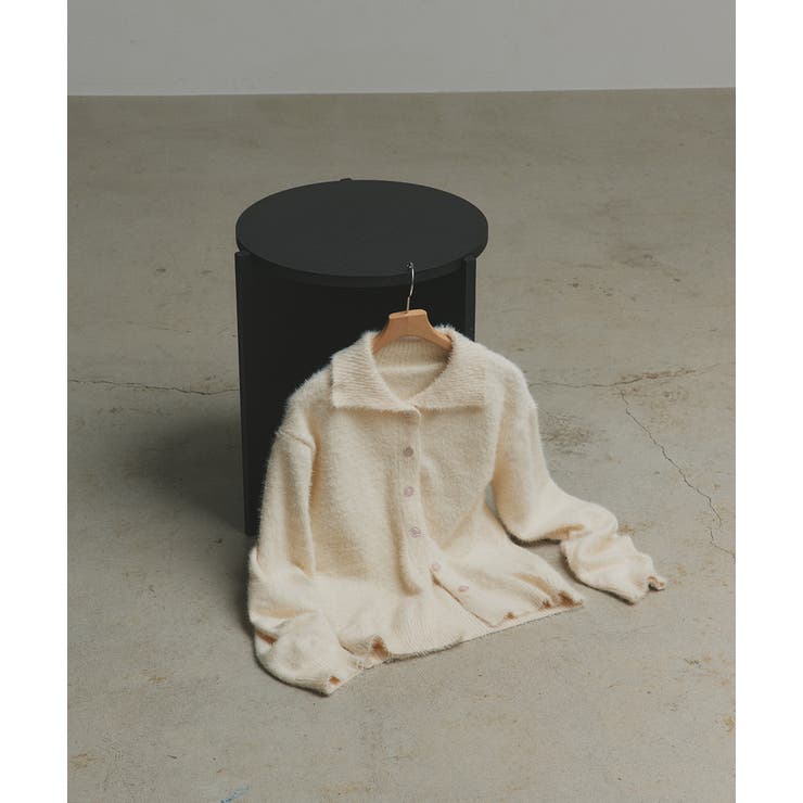 シャギーニットポロカーディガン | ad thie | 詳細画像61 