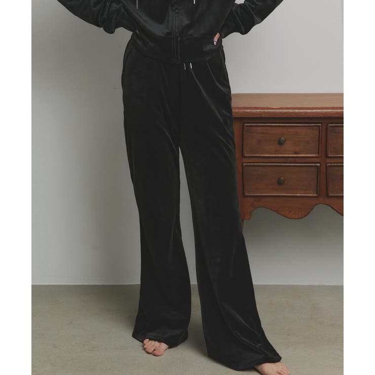 2025AW新作】ベロアパーカー イージーパンツ セットアップ[品番