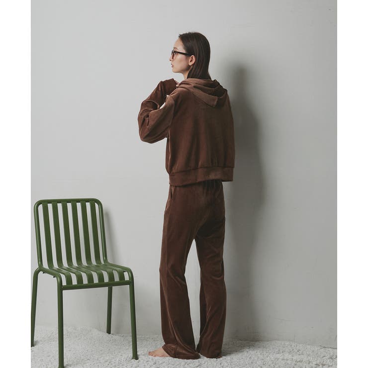 ベロアパーカー イージーパンツ セットアップ | ad thie | 詳細画像26 