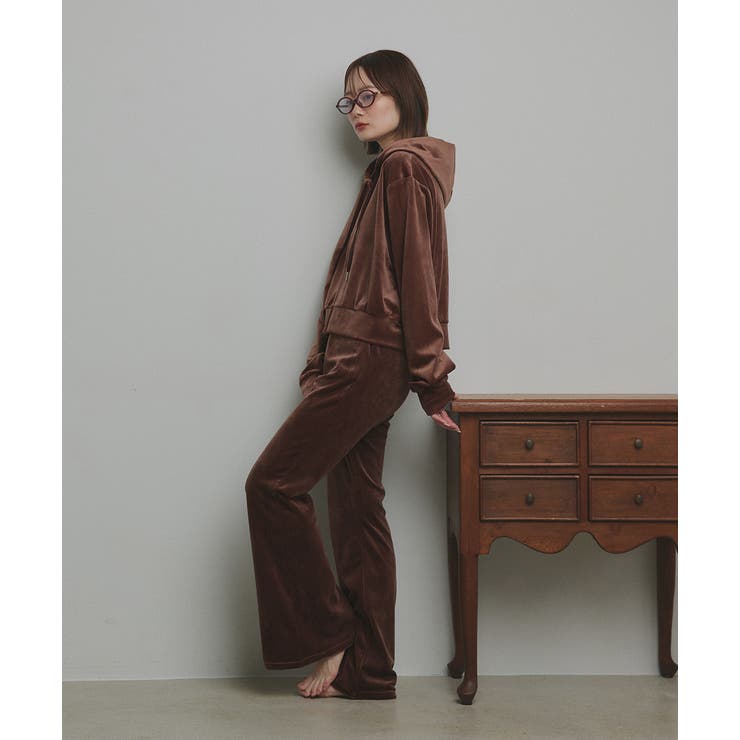 ベロアパーカー イージーパンツ セットアップ | ad thie | 詳細画像31 