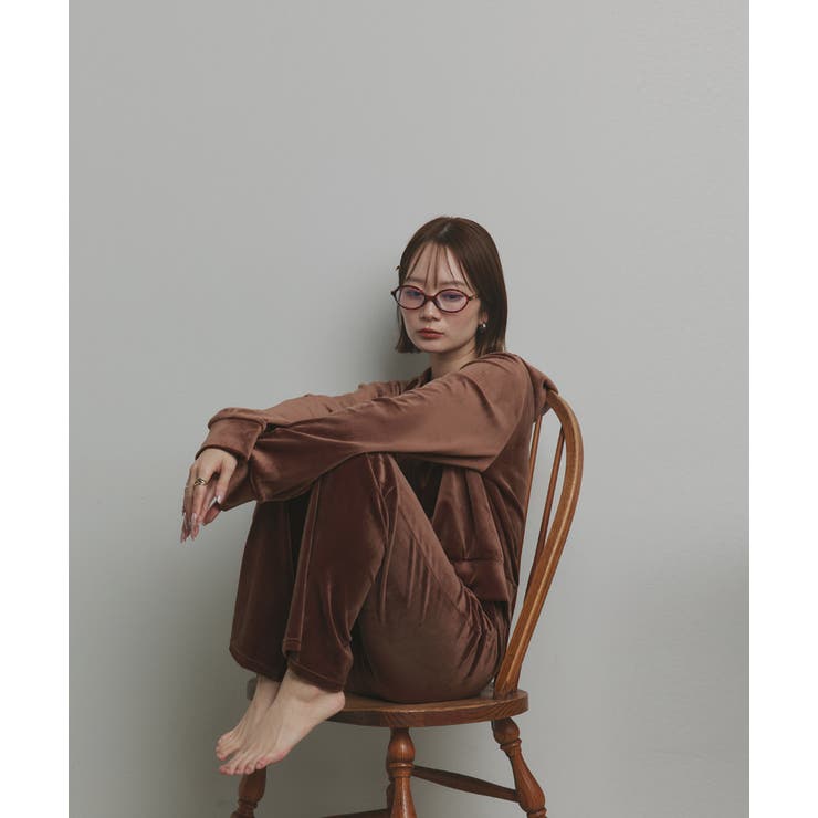 ベロアパーカー イージーパンツ セットアップ | ad thie | 詳細画像38 