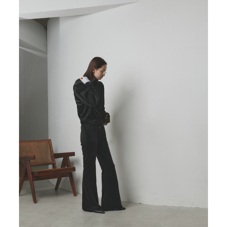 ベロアパーカー イージーパンツ セットアップ | ad thie | 詳細画像4 