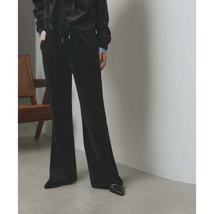 ベロアパーカー イージーパンツ セットアップ | ad thie | 詳細画像8 