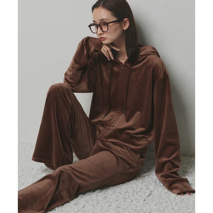 【新品☆高級ベロア☆セットアップ☆】ヴィヴィアン オーバーサイズ パーカーパンツ 新品☆高級ベロア☆セットアップ☆】ヴィヴィアン オーバーサイズ