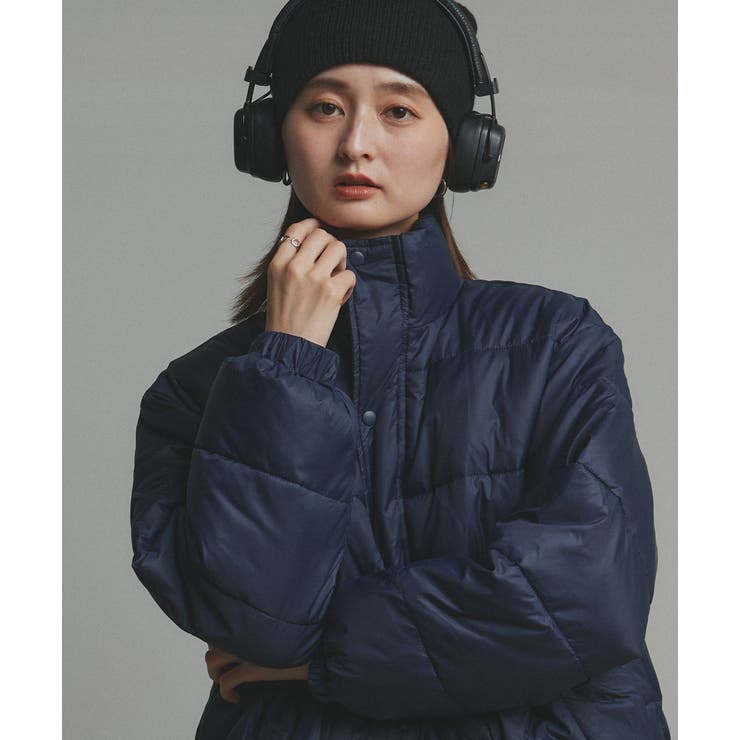 【2025AW新作】レザーパッチ中綿ダウンブルゾン | ad thie | 詳細画像27 