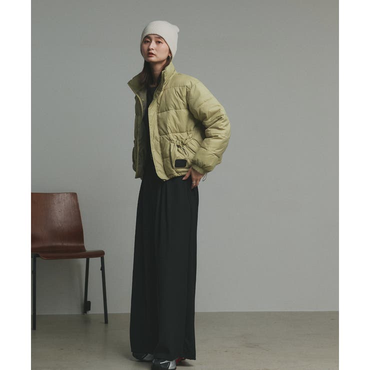 【2025AW新作】レザーパッチ中綿ダウンブルゾン | ad thie | 詳細画像37 