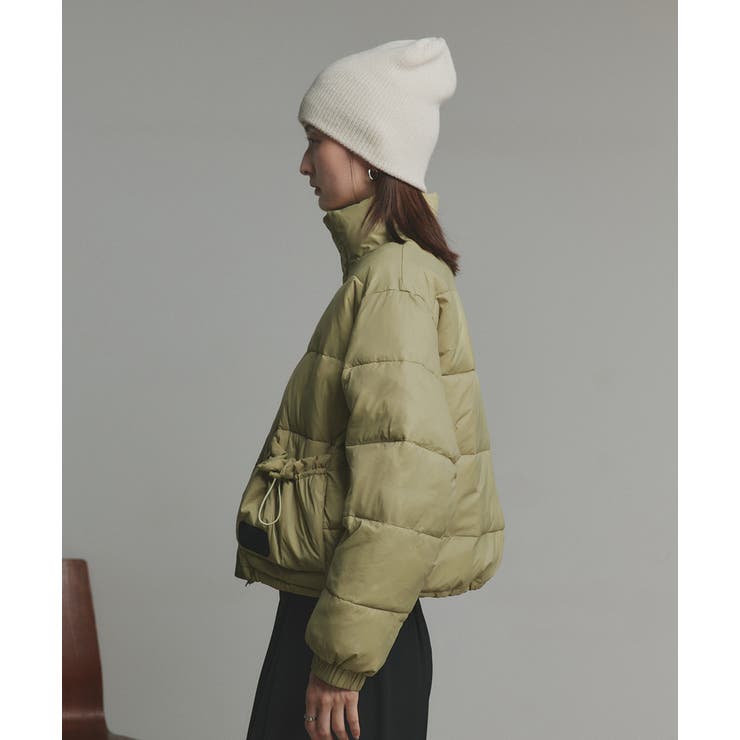 【2025AW新作】レザーパッチ中綿ダウンブルゾン | ad thie | 詳細画像39 