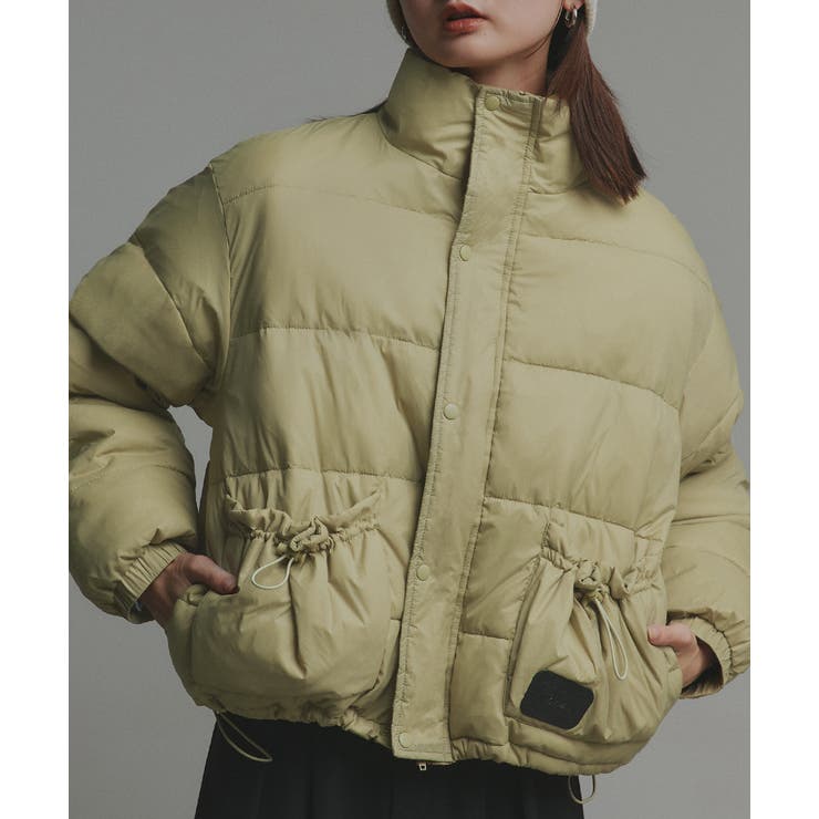 【2025AW新作】レザーパッチ中綿ダウンブルゾン | ad thie | 詳細画像40 