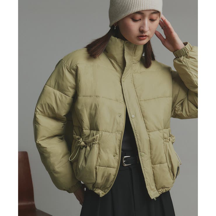 【2025AW新作】レザーパッチ中綿ダウンブルゾン | ad thie | 詳細画像41 