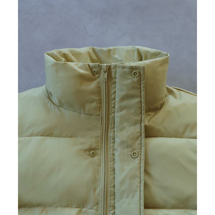 【2025AW新作】レザーパッチ中綿ダウンブルゾン | ad thie | 詳細画像44 