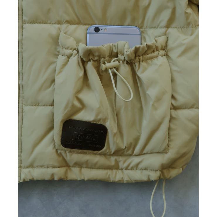 【2025AW新作】レザーパッチ中綿ダウンブルゾン | ad thie | 詳細画像45 