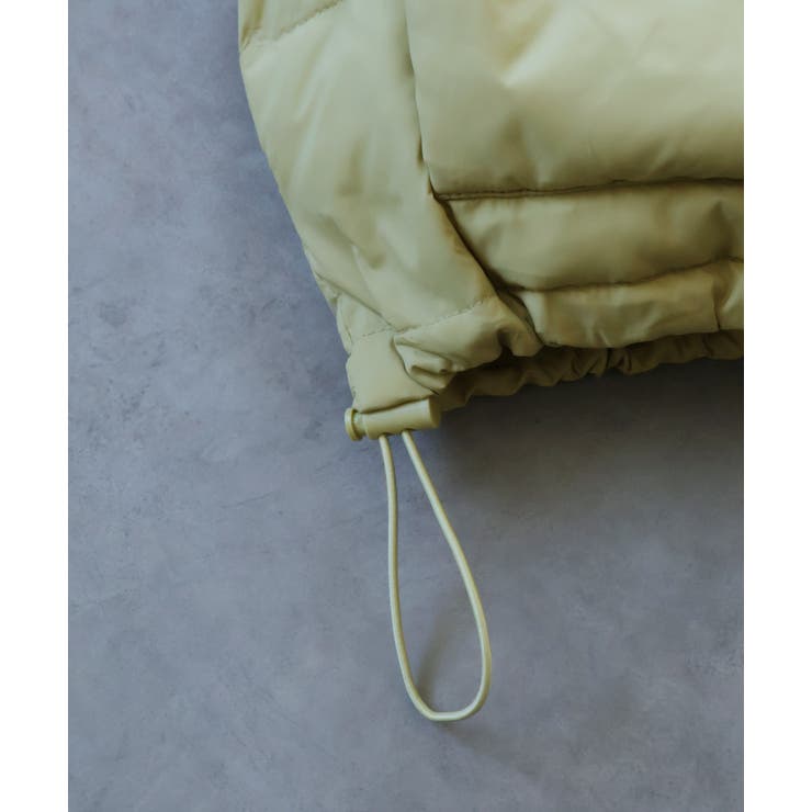 【2025AW新作】レザーパッチ中綿ダウンブルゾン | ad thie | 詳細画像47 