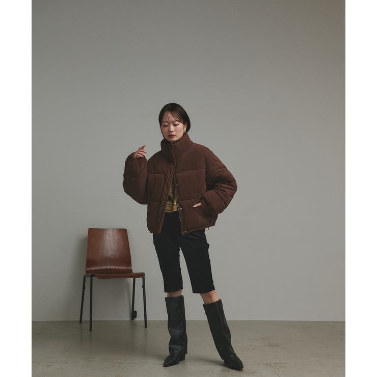 【2025AW新作】コーデュロイパデットブルゾン | ad thie | 詳細画像11 