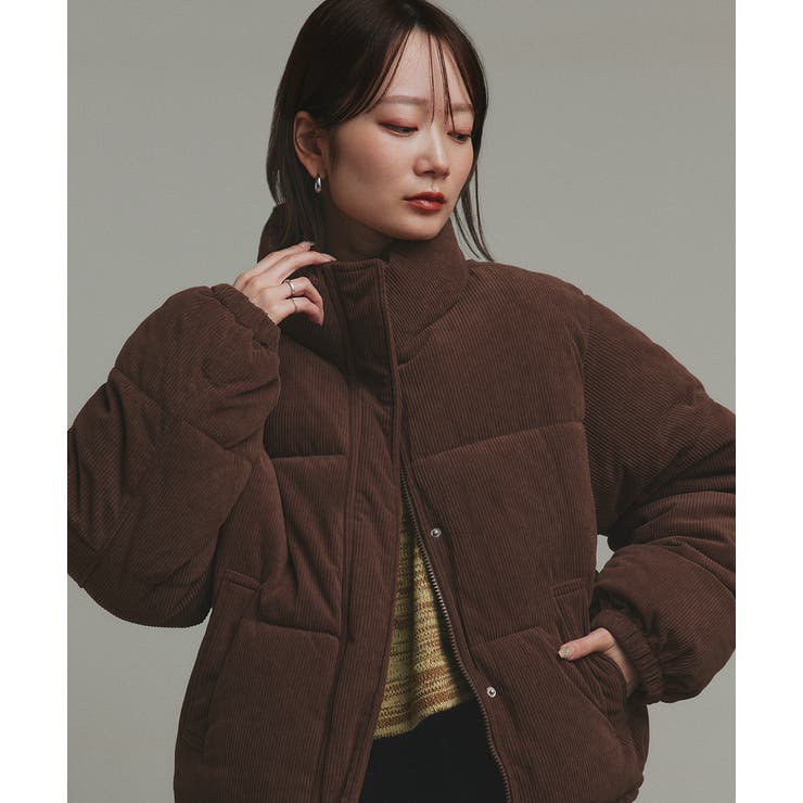 【2025AW新作】コーデュロイパデットブルゾン | ad thie | 詳細画像12 