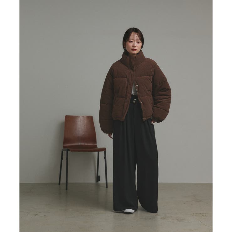 【2025AW新作】コーデュロイパデットブルゾン | ad thie | 詳細画像22 