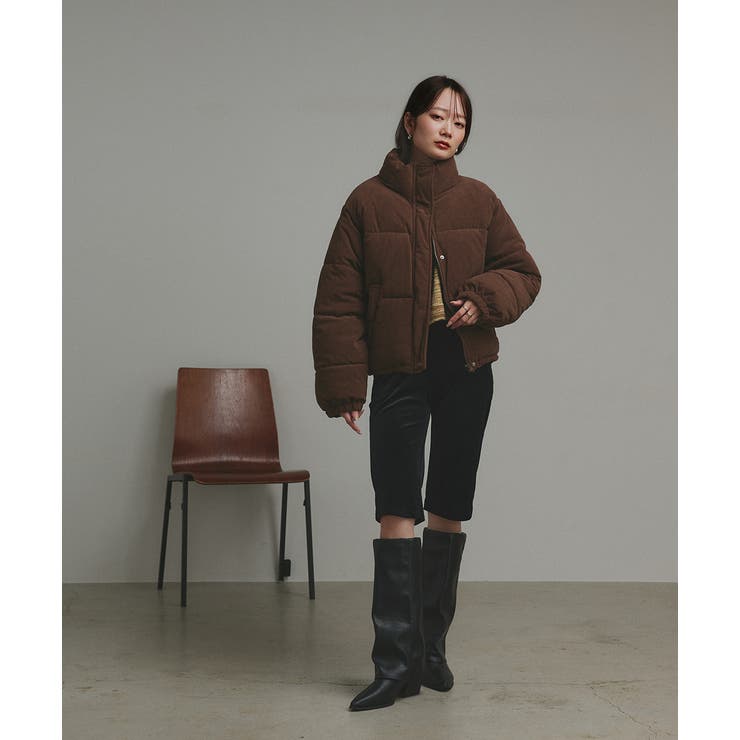 【2025AW新作】コーデュロイパデットブルゾン | ad thie | 詳細画像7 