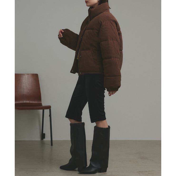 【2025AW新作】コーデュロイパデットブルゾン | ad thie | 詳細画像9 