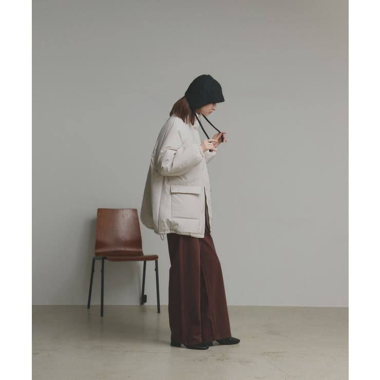 【2025AW新作】ラグランパデットミドルブルゾン | ad thie | 詳細画像10 