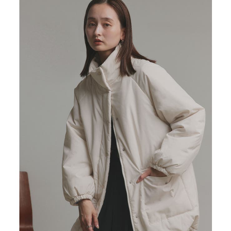 【2025AW新作】ラグランパデットミドルブルゾン | ad thie | 詳細画像11 