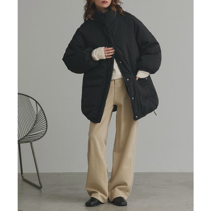 【2025AW新作】ラグランパデットミドルブルゾン | ad thie | 詳細画像12 