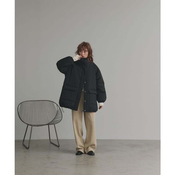 【2025AW新作】ラグランパデットミドルブルゾン | ad thie | 詳細画像14 