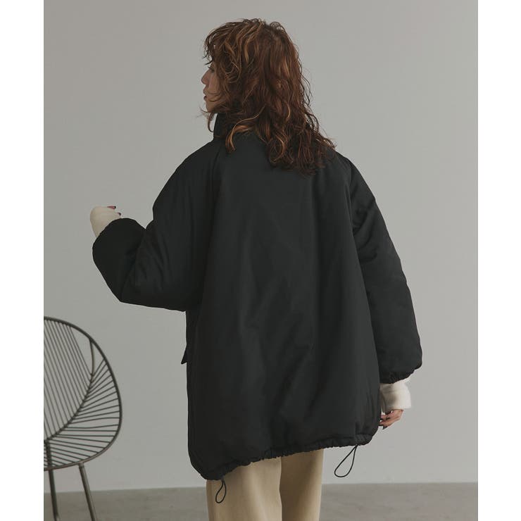 【2025AW新作】ラグランパデットミドルブルゾン | ad thie | 詳細画像16 