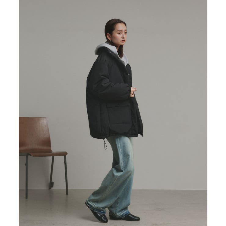 【2025AW新作】ラグランパデットミドルブルゾン | ad thie | 詳細画像19 