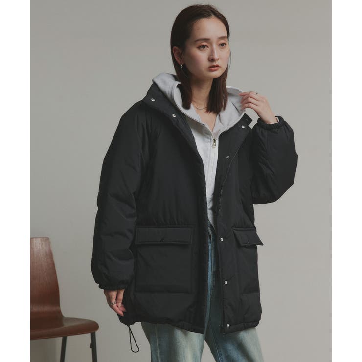 【2025AW新作】ラグランパデットミドルブルゾン | ad thie | 詳細画像20 