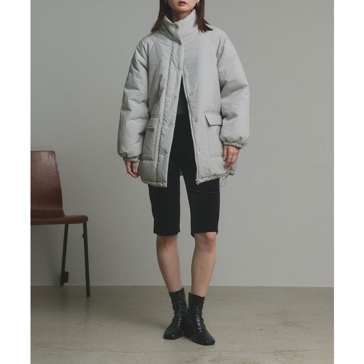 【2025AW新作】ラグランパデットミドルブルゾン | ad thie | 詳細画像23 