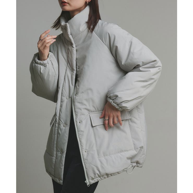 【2025AW新作】ラグランパデットミドルブルゾン | ad thie | 詳細画像26 