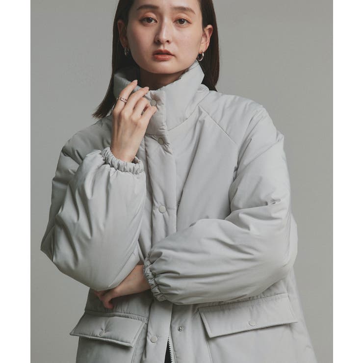 【2025AW新作】ラグランパデットミドルブルゾン | ad thie | 詳細画像28 