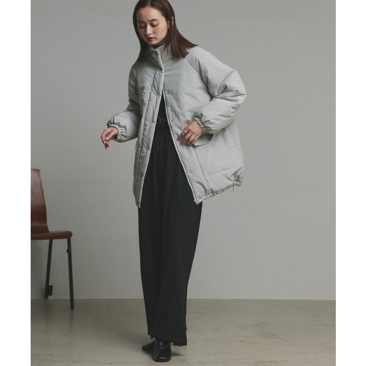 【2025AW新作】ラグランパデットミドルブルゾン | ad thie | 詳細画像30 