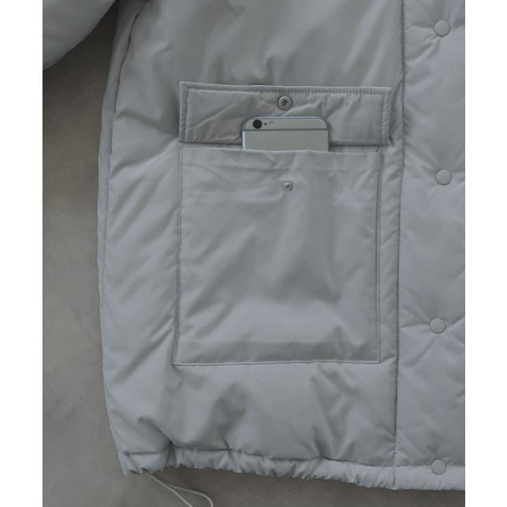 【2025AW新作】ラグランパデットミドルブルゾン | ad thie | 詳細画像36 