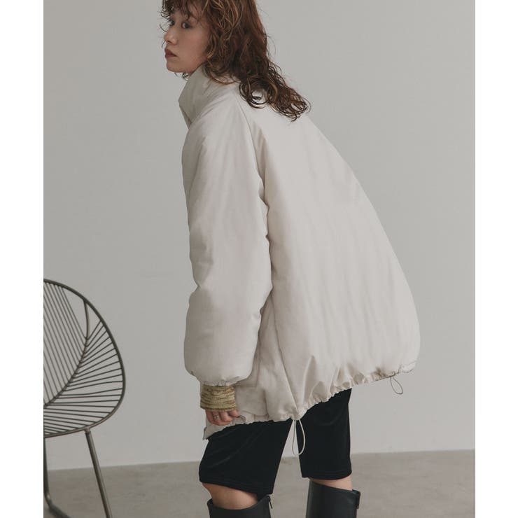 【2025AW新作】ラグランパデットミドルブルゾン | ad thie | 詳細画像6 