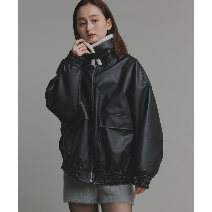 【2025AW新作】ヴィンテージライクボアブルゾン | ad thie | 詳細画像16 