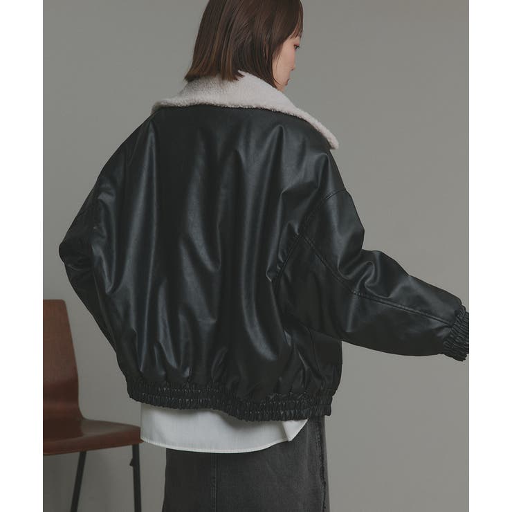 【2025AW新作】ヴィンテージライクボアブルゾン | ad thie | 詳細画像9 