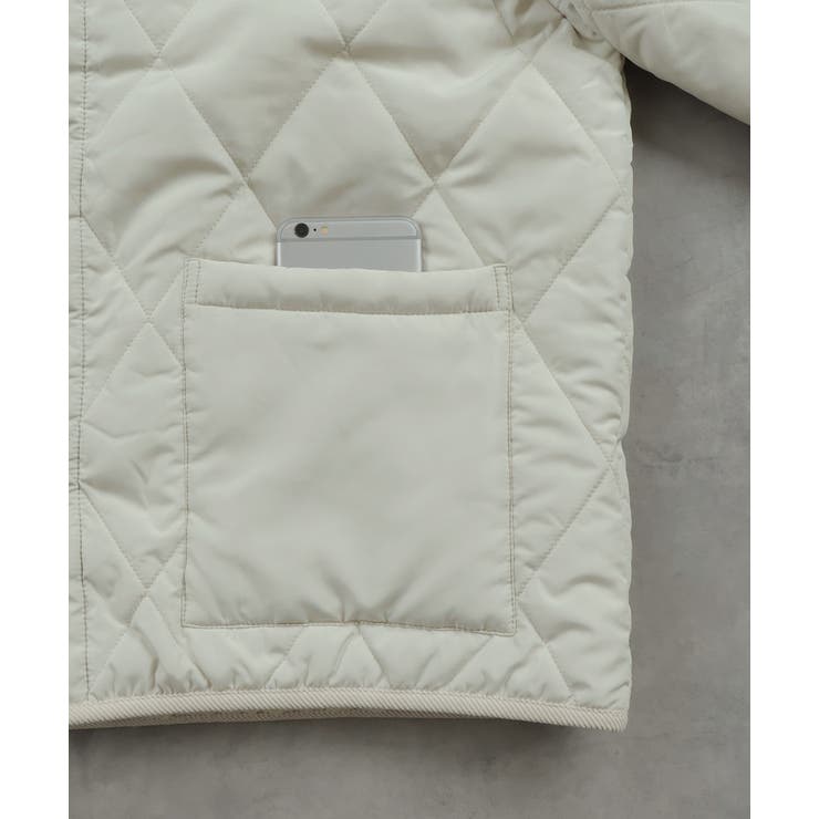 【2025AW新作】バイカラーパデットキルトブルゾン | ad thie | 詳細画像62 