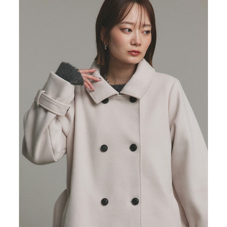 ステンカラーケープコート | ad thie | 詳細画像33 