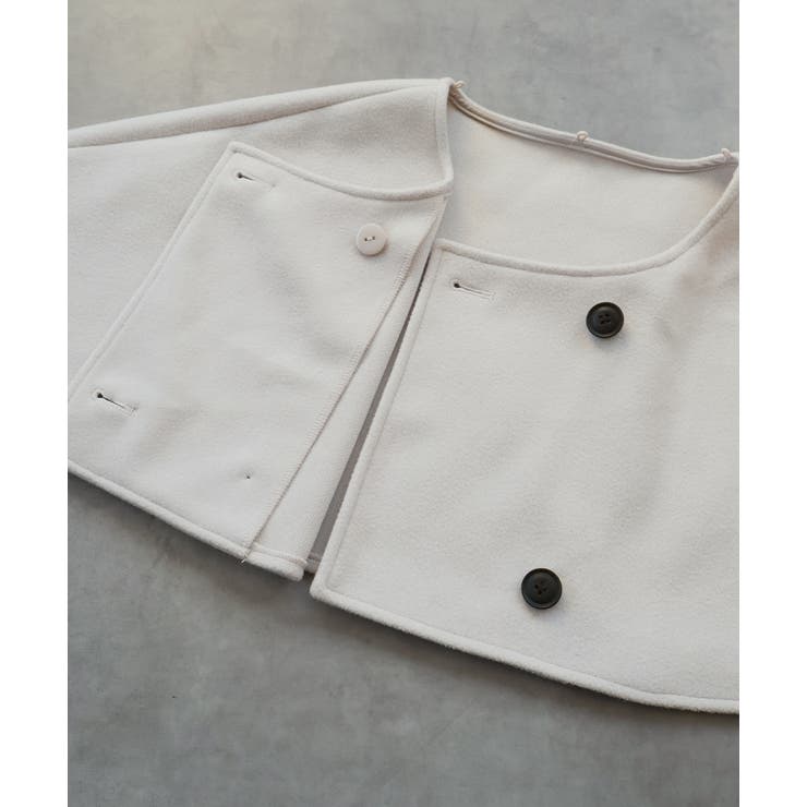 ステンカラーケープコート | ad thie | 詳細画像50 