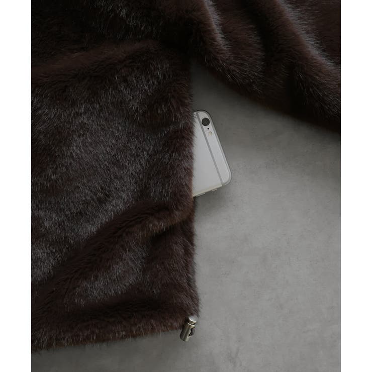 【2025AW新作】ラビットファー調ショートブルゾン | ad thie | 詳細画像40 