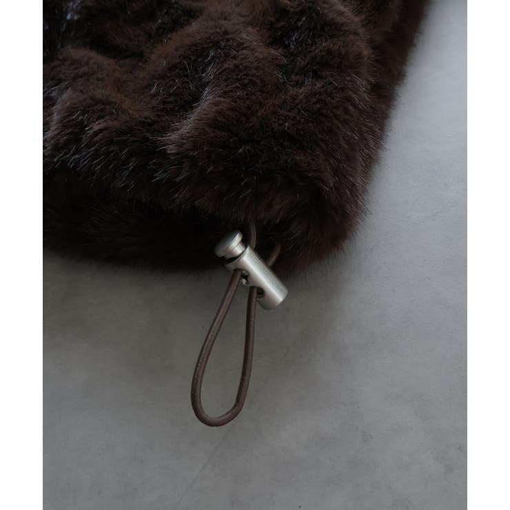 【2025AW新作】ラビットファー調ショートブルゾン | ad thie | 詳細画像41 